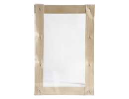 Couvercle en bois et PVC petit format, 29.5x19.5 cm