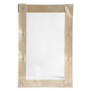 Couvercle en bois et PVC petit format, 29.5x19.5 cm