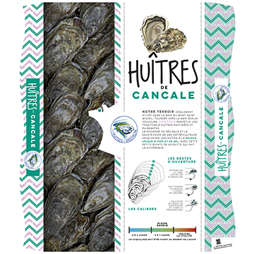 Barquette d'emballage en bois pour huître et coquillages : Devis sur  Techni-Contact - Emballage fruits de mer