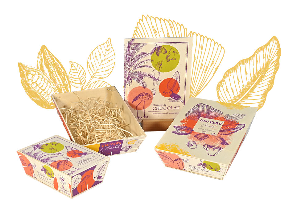 le monde du chocolat packagings chocolat Blanchet