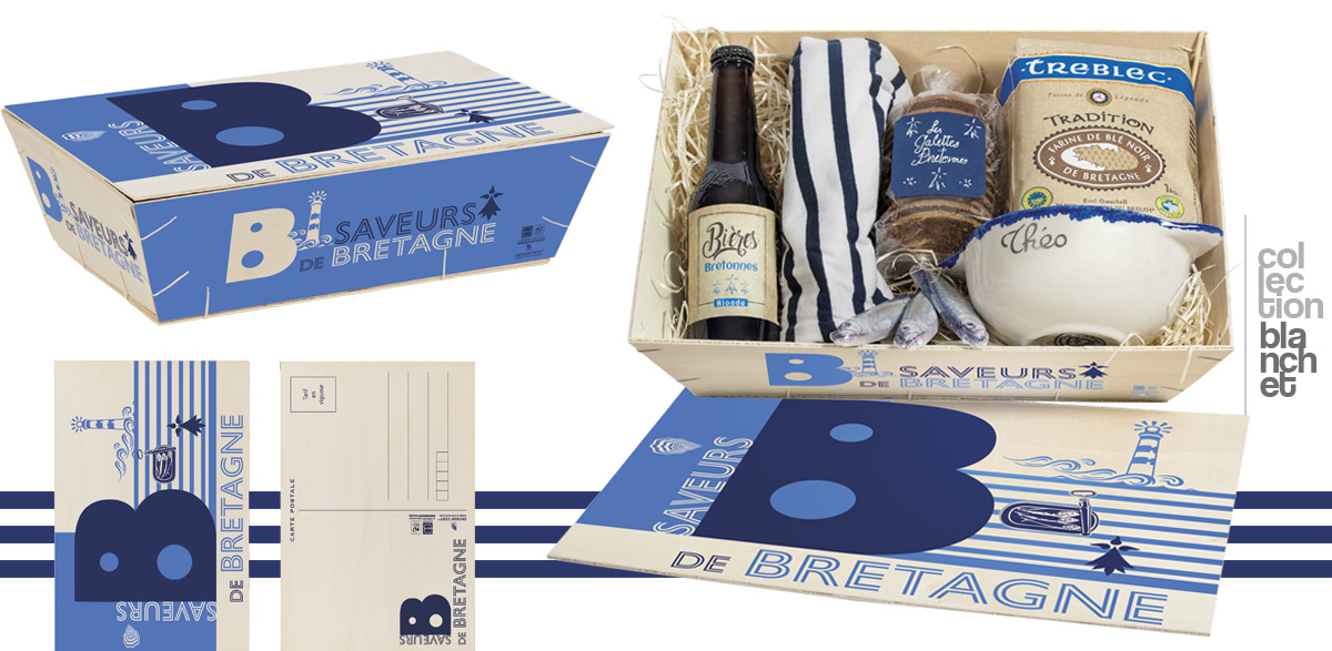 emballage pour produit régionaux breton